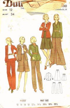 Pattern - jacket and skirt